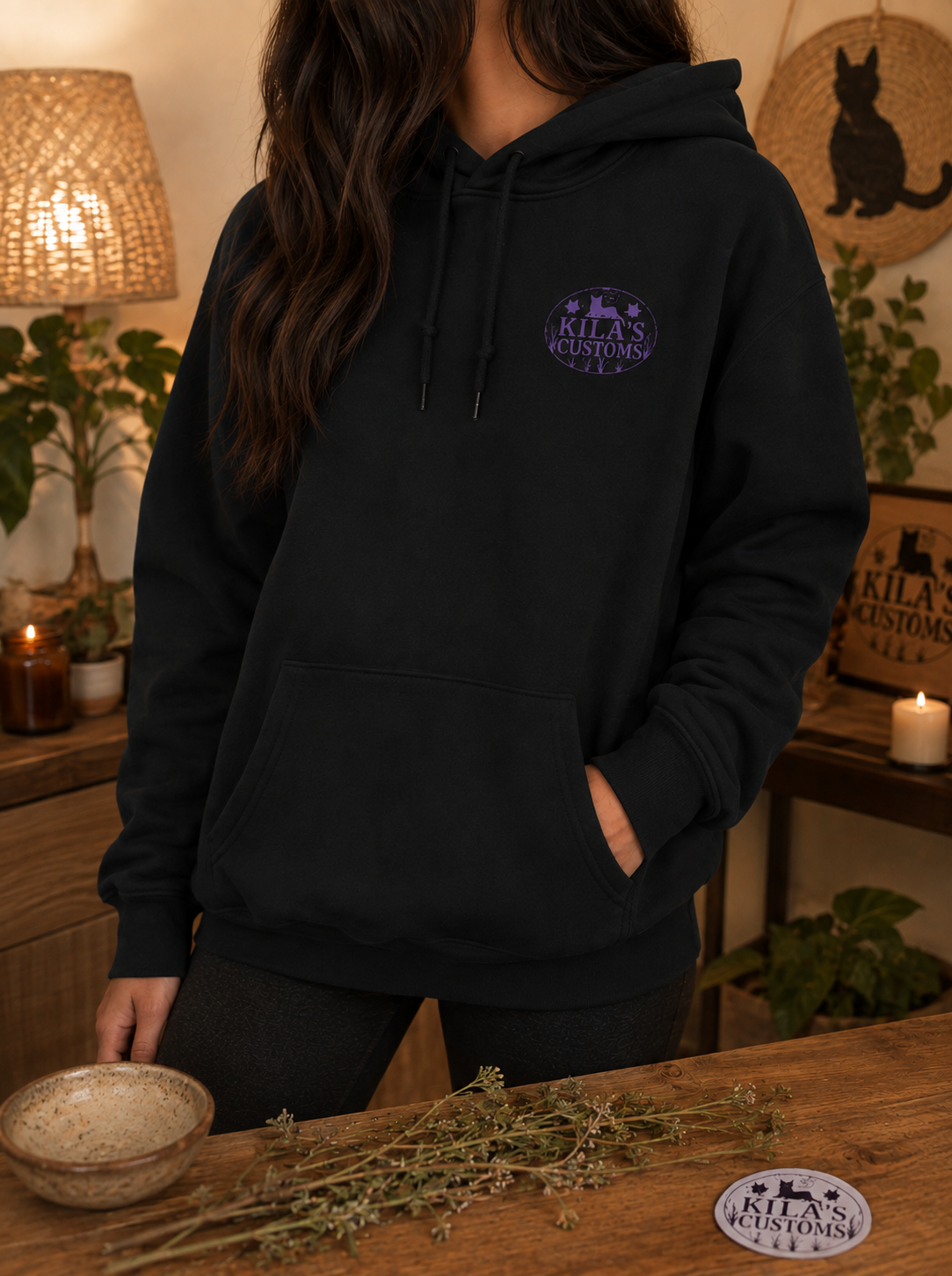 Kilas Kustoms Embroidered Hoodie