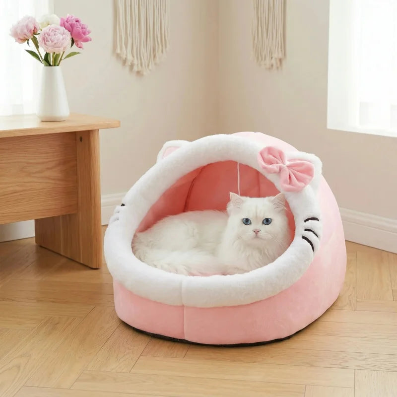 Cat shaped Cat Bed