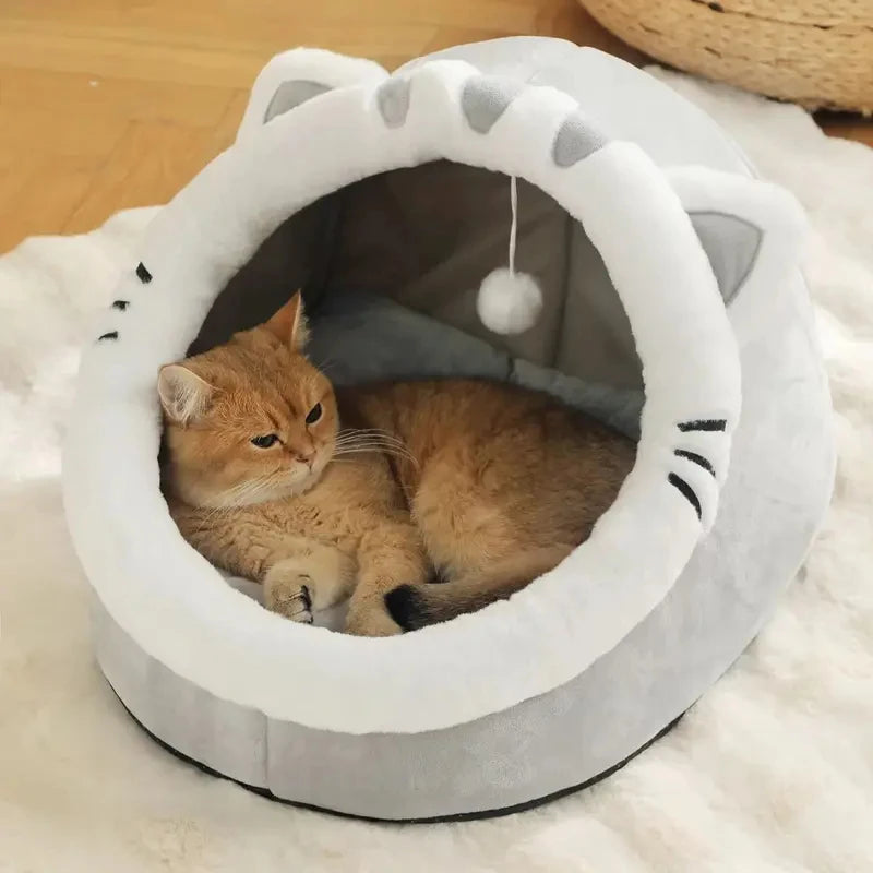 Cat shaped Cat Bed
